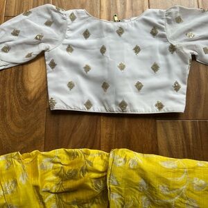 Girls Indian Saree Outfit, size 6